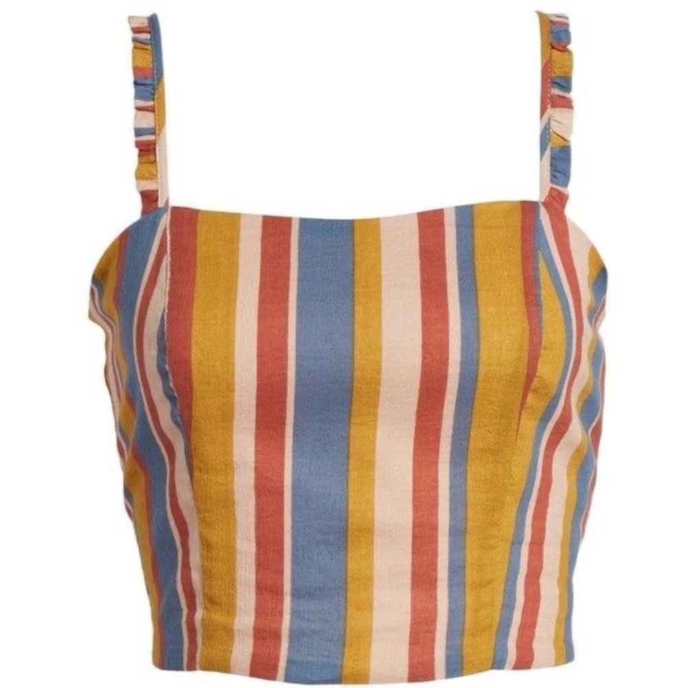 NWT 🔺 Nordstrom Striped Crop Top